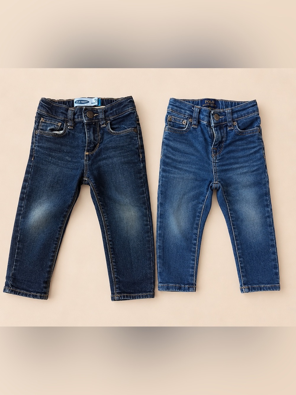 Bundle Polo Ralph Lauren & Old Navy Toddler Girls Skinny Jeans